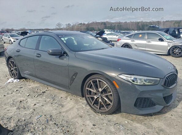 WBAGV8C04LCD46677 2020 BMW M8 Серый Передняя правая четверть