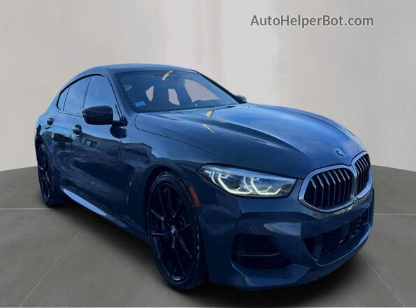 WBAGV8C05LCD99243 2020 BMW M8 Серый Задняя левая четверть