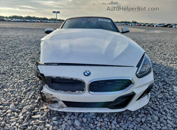 WBAHF3C03PWY10113 2023 BMW Z4 White Front view