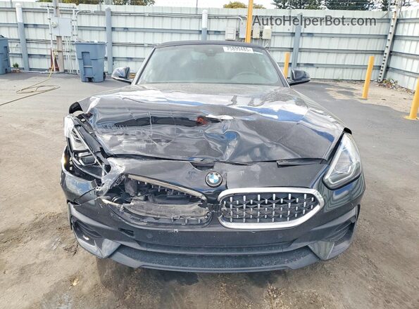 WBAHF3C06MWX25780 2021 BMW Z4 Black Вид спереду