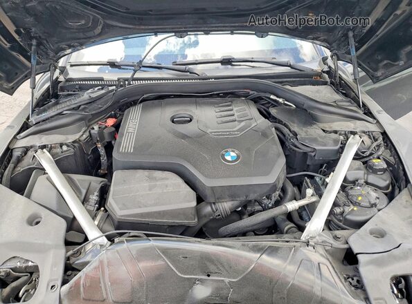 WBAHF3C06MWX25780 2021 BMW Z4 Black Вид задньої частини салону