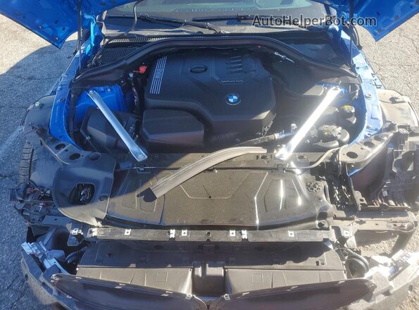 WBAHF3C07MWX34732 2021 BMW Z4 Black Rear interior view