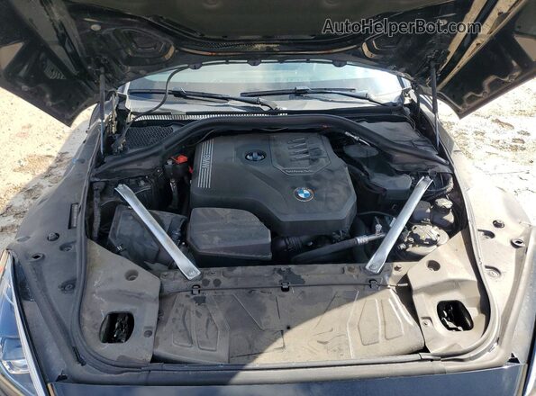 WBAHF3C09NWX78782 2022 BMW Z4 Black Вид задньої частини салону