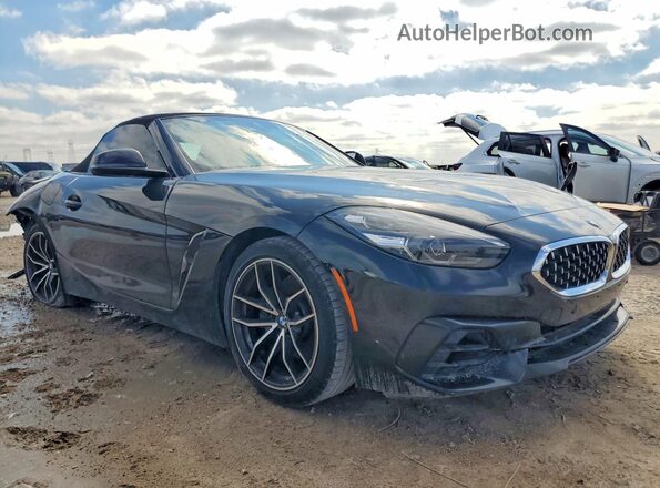WBAHF3C09NWX78782 2022 BMW Z4 Black Передня права чверть
