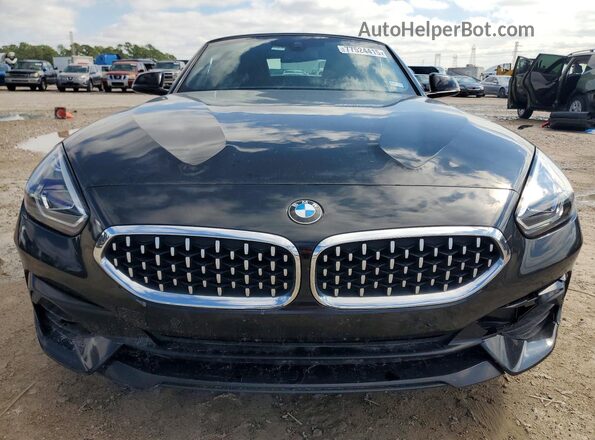 WBAHF3C09NWX78782 2022 BMW Z4 Black Вид спереду