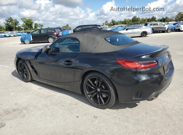 WBAHF9C01LWW40007 2020 BMW Z4 Black Trasero izquierdo