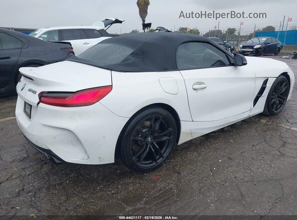 WBAHF9C03NWX82586 2022 BMW Z4 Белый Задняя правая четверть