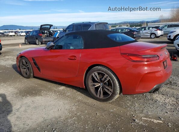 WBAHF9C04LWW44231 2020 BMW Z4 Красный Задняя левая четверть