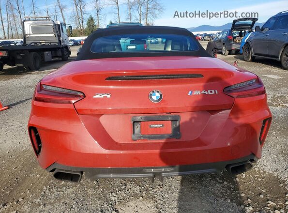 WBAHF9C04LWW44231 2020 BMW Z4 Красный Вид сзади