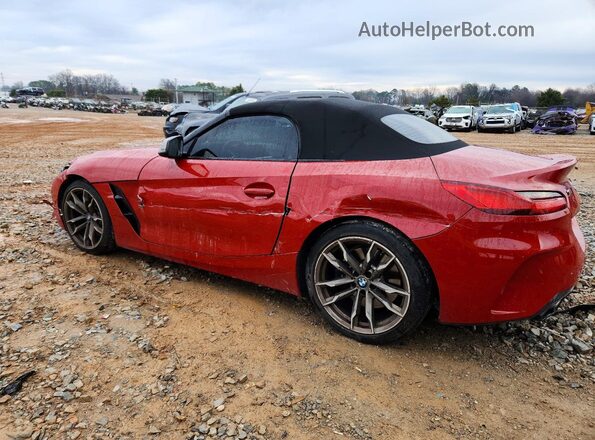 WBAHF9C07LWW69348 2020 BMW Z4 Красный Задняя левая четверть