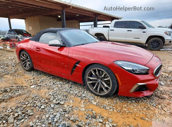 WBAHF9C07LWW69348 2020 BMW Z4 Красный Передняя правая четверть