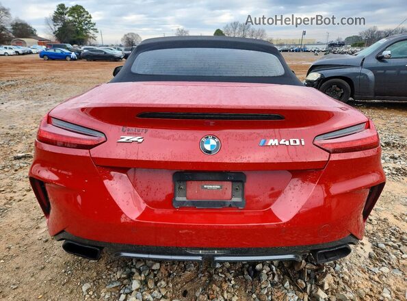 WBAHF9C07LWW69348 2020 BMW Z4 Красный Вид сзади