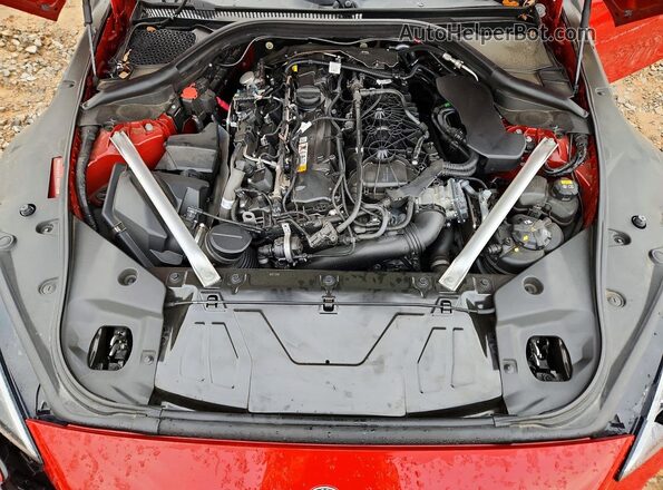 WBAHF9C07LWW69348 2020 BMW Z4 Красный Вид задней части салона