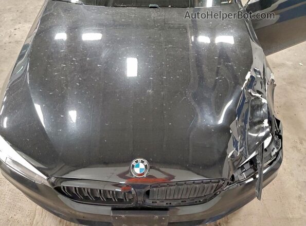 WBAJA7C53KWW04480 2019 BMW 5 SERIES Черный Вид задней части салона