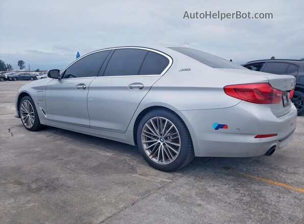WBAJA9C51JB033458 2018 BMW 5 SERIES Silver Tył lewy