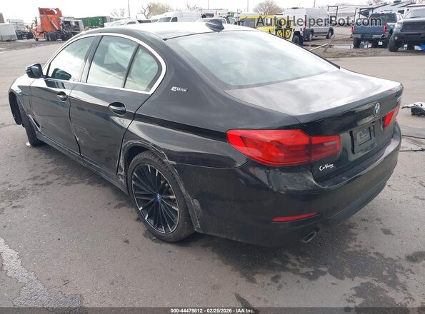 WBAJA9C54KB253601 2019 BMW 5 SERIES Black უკანა მარცხენა