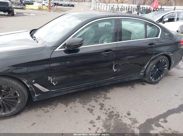 WBAJA9C54KB253601 2019 BMW 5 SERIES Black წინა ხედი
