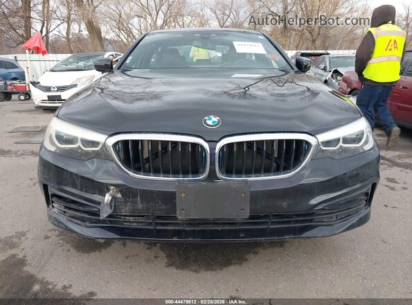 WBAJA9C54KB253601 2019 BMW 5 SERIES Black ხელსაწყოთა პანელის ხედი