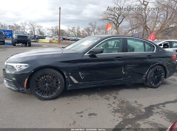 WBAJA9C54KB253601 2019 BMW 5 SERIES Black სალონის 360-გრადუსიანი ხედი