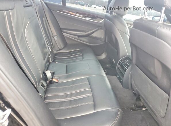 WBAJA9C56JG623299 2018 BMW 5 SERIES Black Rear seats view