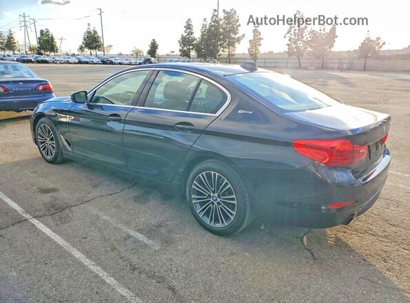 WBAJA9C56KB389776 2019 BMW 5 SERIES Black Задня ліва чверть