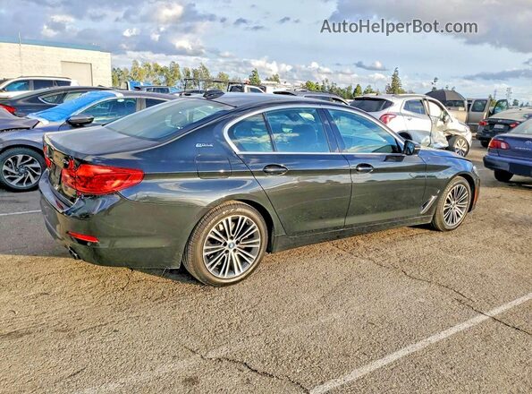 WBAJA9C56KB389776 2019 BMW 5 SERIES Black Задня права чверть