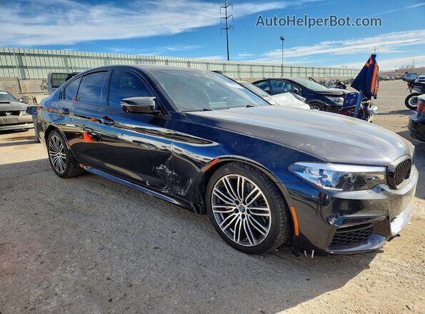 WBAJA9C58KB388175 2019 BMW 5 SERIES Blue Առջևի աջ