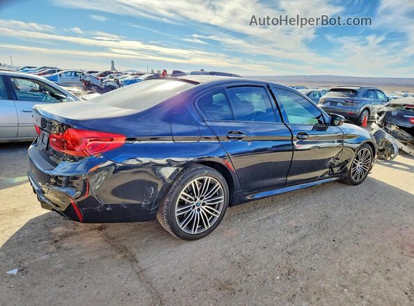 WBAJA9C58KB388175 2019 BMW 5 SERIES Blue Հետևի աջ