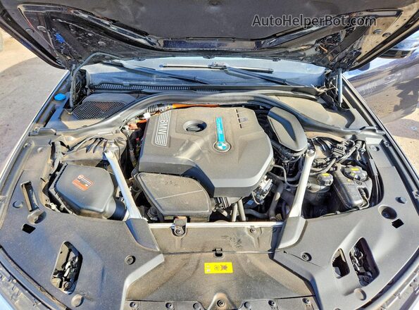 WBAJA9C58KB388175 2019 BMW 5 SERIES Blue Սալոնի հետևի տեսք