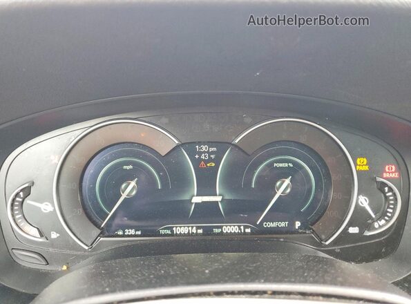 WBAJB1C5XKB376270 2019 BMW 5 SERIES Silver ხელსაწყოთა პანელის ხედი