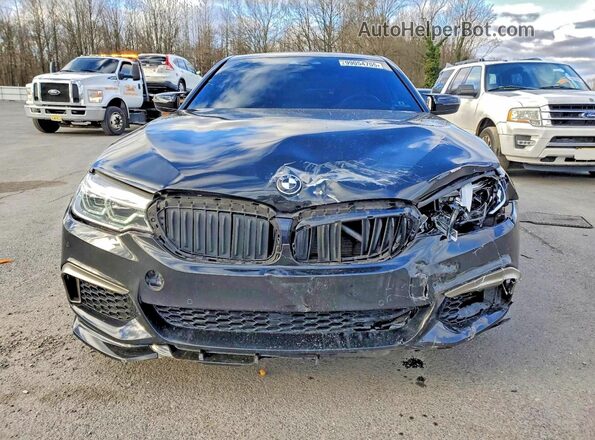 WBAJB9C52KB289056 2019 BMW M5 Black წინა ხედი
