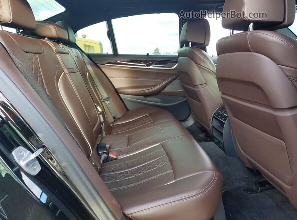 WBAJB9C52KB289056 2019 BMW M5 Black უკანა სავარძლების ხედი