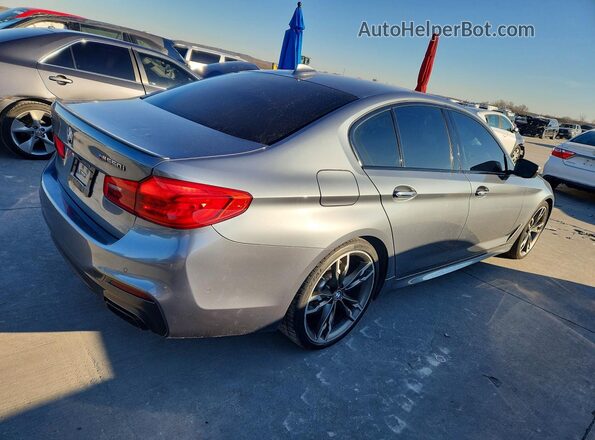 WBAJB9C53JG463671 2018 BMW M5 Gray Առջևի աջ