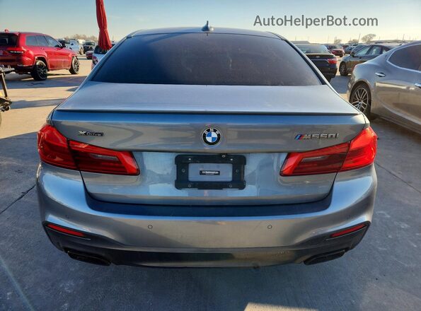 WBAJB9C53JG463671 2018 BMW M5 Gray Սալոնի դիմացի տեսք