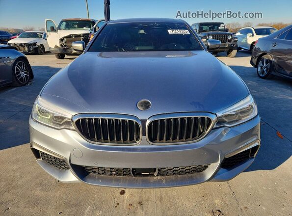 WBAJB9C53JG463671 2018 BMW M5 Gray Հետևի տեսք