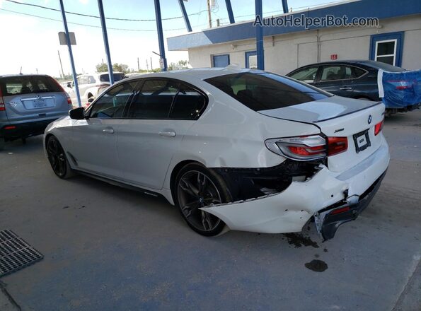 WBAJB9C55KB288676 2019 BMW M5 White 