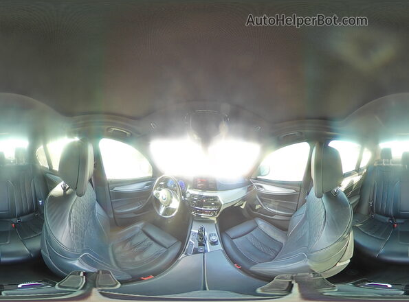 WBAJB9C55KB288676 2019 BMW M5 White 