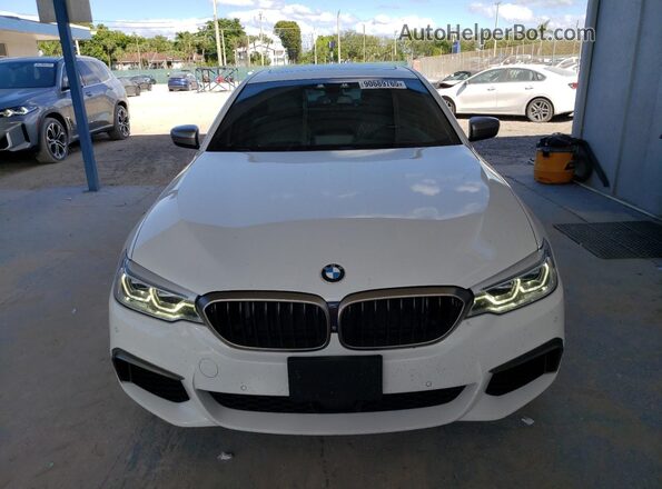 WBAJB9C55KB288676 2019 BMW M5 White 
