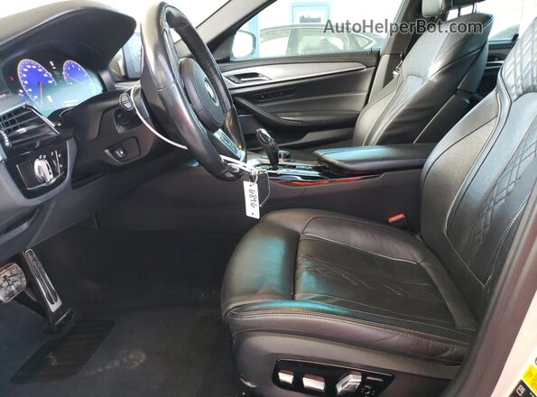 WBAJB9C55KB288676 2019 BMW M5 White 