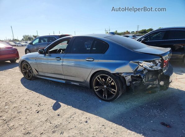 WBAJB9C59JB035844 2018 BMW M5 Gray უკანა მარცხენა