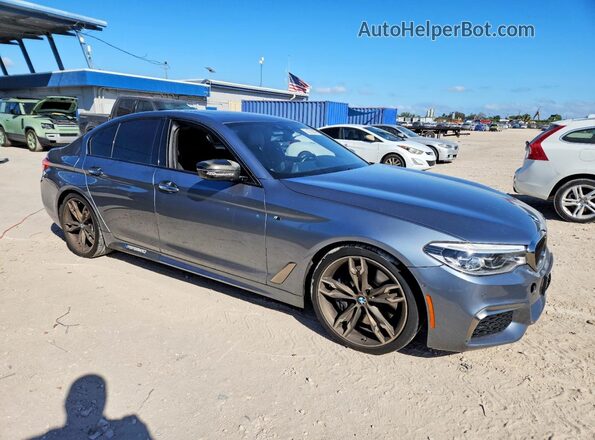 WBAJB9C59JB035844 2018 BMW M5 Gray წინა მარჯვენა