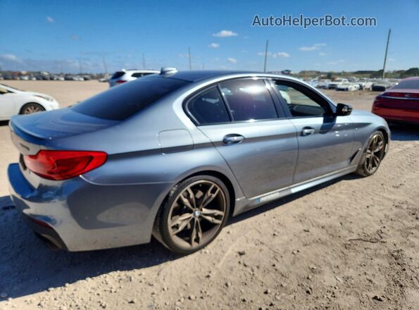 WBAJB9C59JB035844 2018 BMW M5 Gray უკანა მარჯვენა