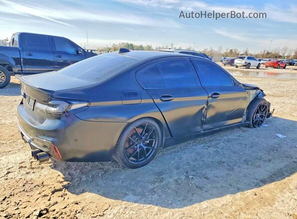 WBAJR3C06LWW76409 2020 BMW 5 SERIES Black Tył prawy