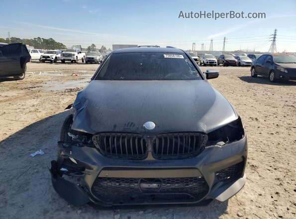 WBAJR3C06LWW76409 2020 BMW 5 SERIES Black Widok z przodu