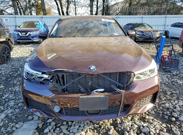 WBAJV6C50KBK08349 2019 BMW 6 SERIES Maroon Դիմացի տեսք
