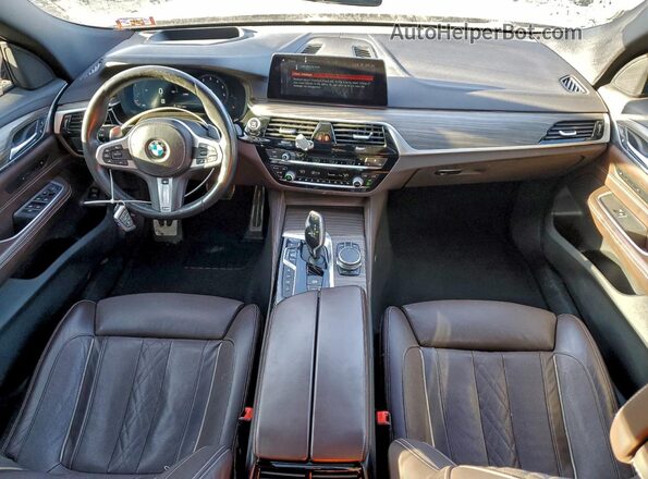 WBAJV6C50KBK08349 2019 BMW 6 SERIES Maroon Առջևի վահանակի տեսք