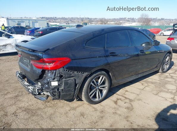 WBAJV6C50KBK08643 2019 BMW 6 SERIES Black უკანა მარჯვენა