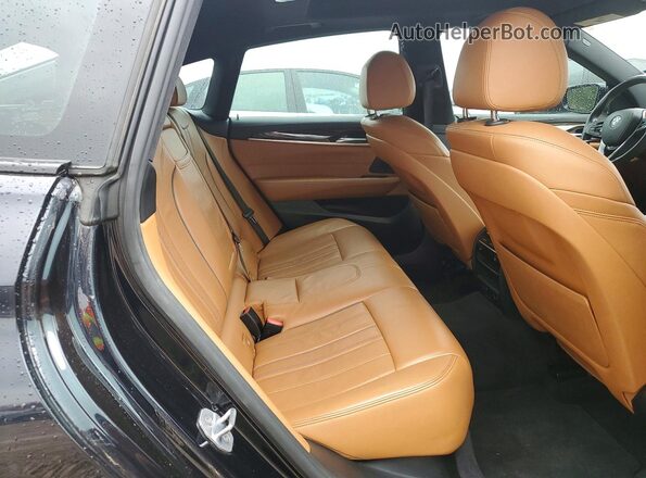 WBAJV6C54JBK06747 2018 BMW 6 SERIES Черный Вид задних сидений