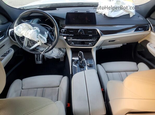WBAJV6C56JBK07916 2018 BMW 6 SERIES White Առջևի վահանակի տեսք