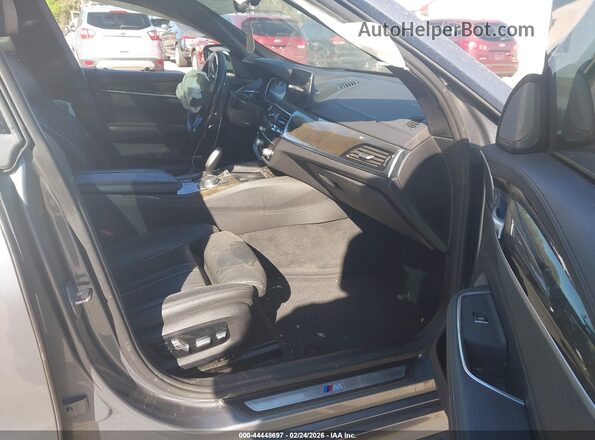 WBAJV6C57JBC99685 2018 BMW 6 SERIES Gray Vista interior delantera